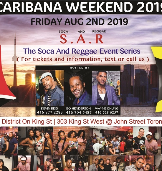 S . A. R. – SOCA AND REGGAE | THE ULTIMATE REGGAE & SOCA PARTY